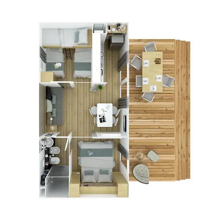 Adria Holidays Mobile Homes, Caorle Camping 4*